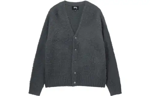 Stussy V-neck knit cardigan