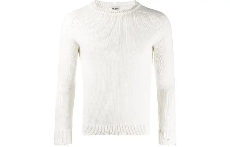 SAINT LAURENT Sweater Men's White