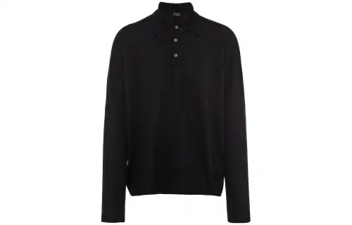 PRADA Cashmere Polo Shirt