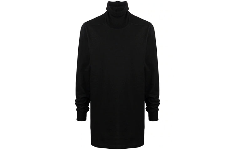 RICK OWENS Gethsemane High Neck T Shirt
