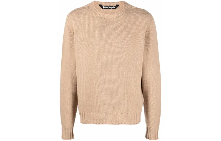 Palm Angels curved-logo jumper