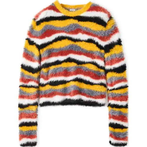 LOEWE Multicolour Stripe Knit Sweater