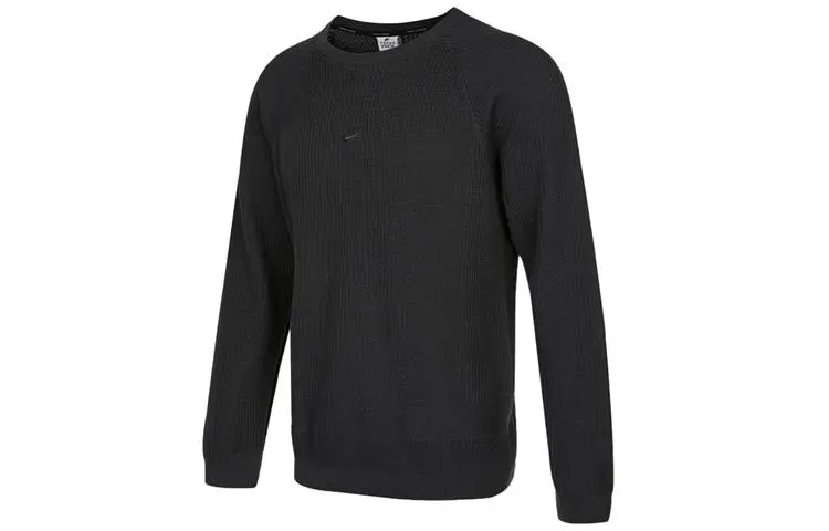 Nike Sweaters Men's Black Crew Neck Moderate