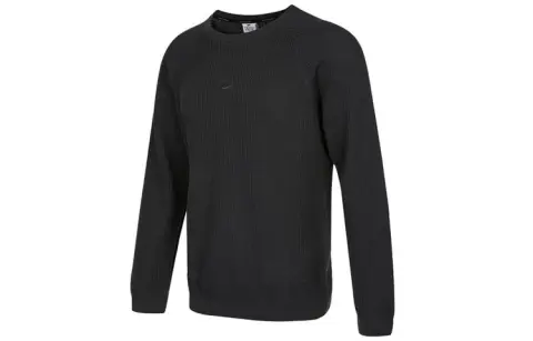 Nike Sweaters Men's Black Crew Neck Moderate