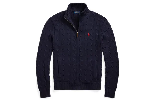 Polo Ralph Lauren logo-embroidered roll-neck sweater