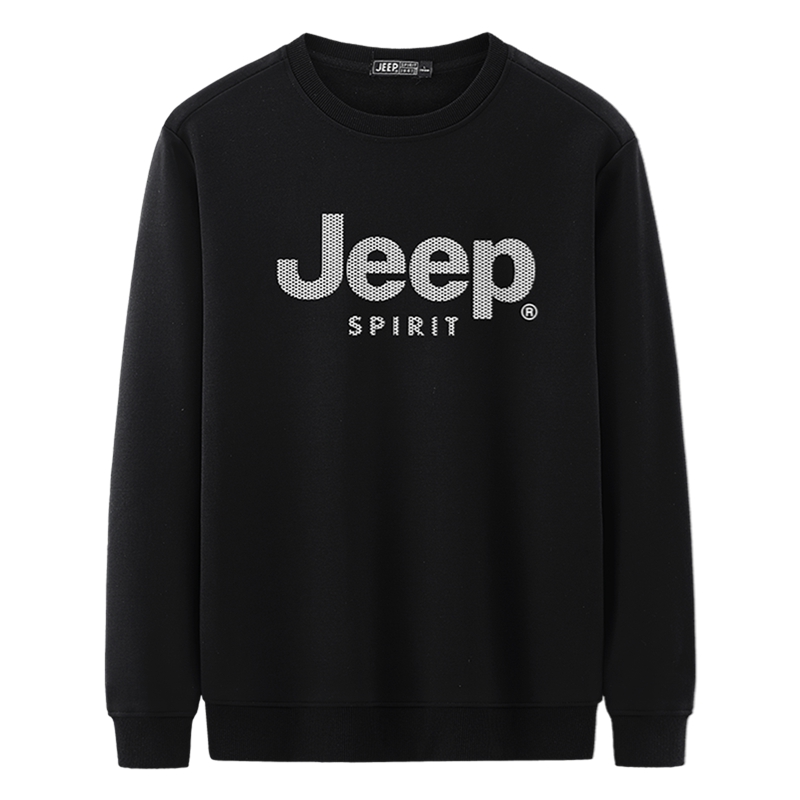 Мужской худи JEEP Warm (черный)