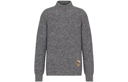 DIOR Quarterly New Products FW22 Sweater Men's Gray