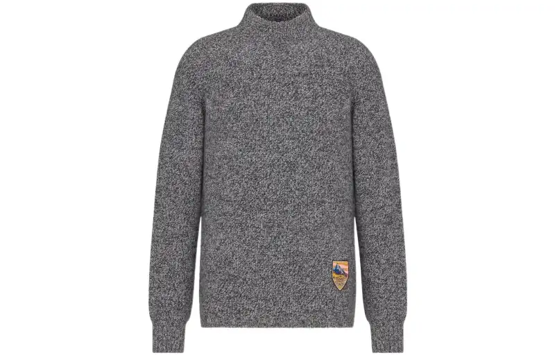 DIOR Quarterly New Products FW22 Sweater Men's Gray