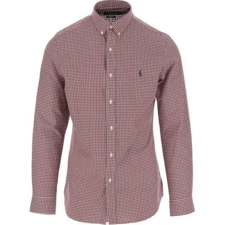 Polo Ralph Lauren Logo Embroidered Checked Shirt