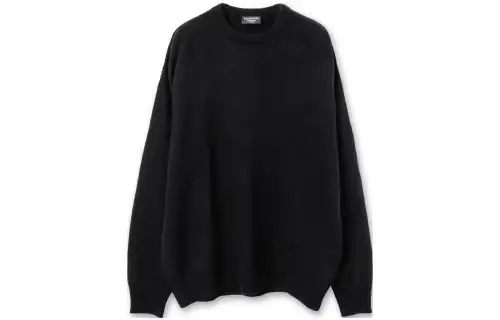 Balenciaga FW22 Cashmere Sweater Men's Black