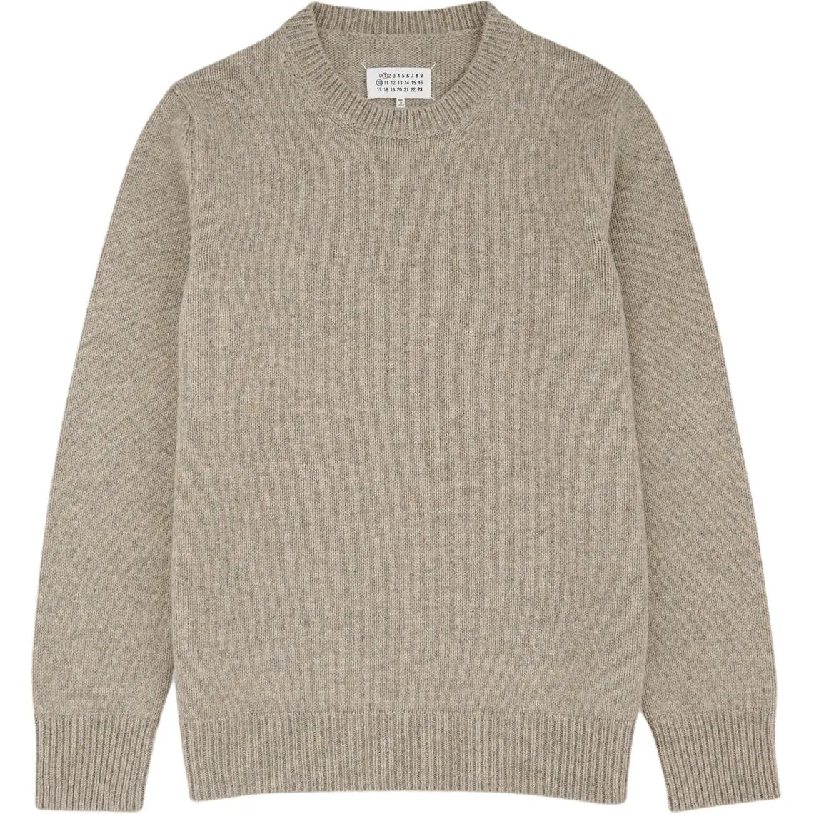 Maison Margiela Long Sleeved Crewneck Knitted Jumper