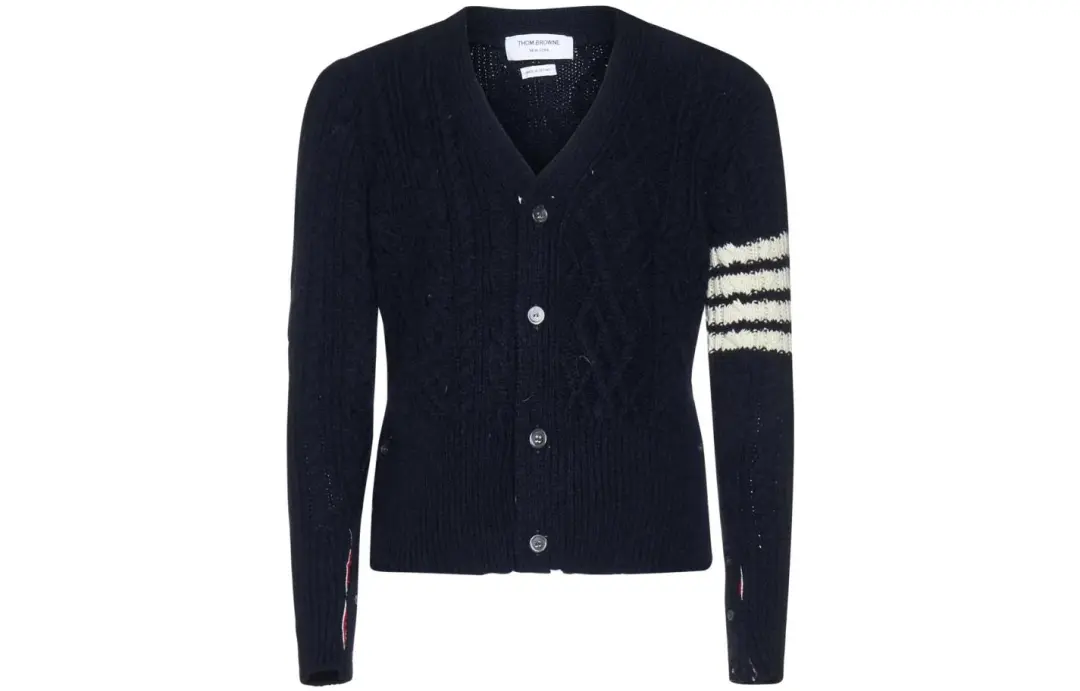 THOM BROWNE· FW22 Sweater Men's Marine Blue