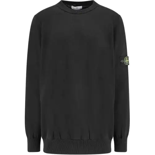 STONE ISLAND Compass Patch Crewneck Jumper