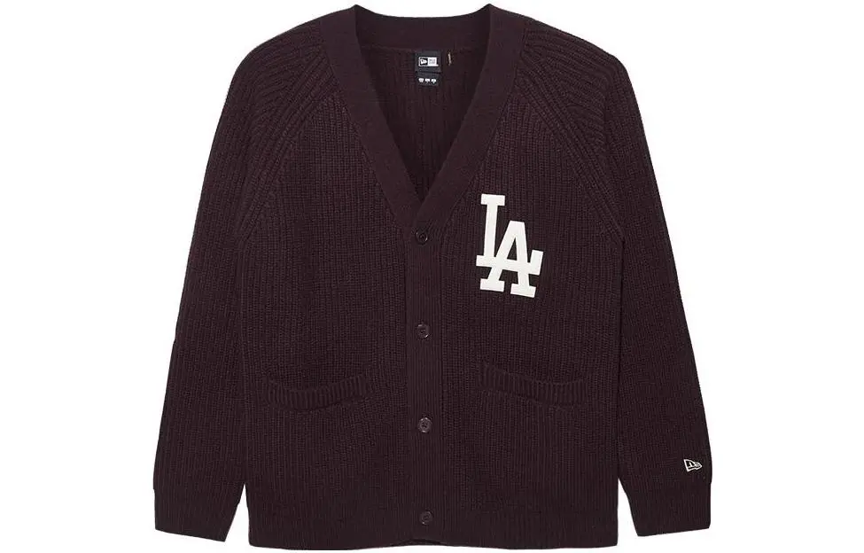 New Era Sweater Unisex Dark Red