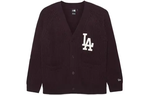 New Era Sweater Unisex Dark Red