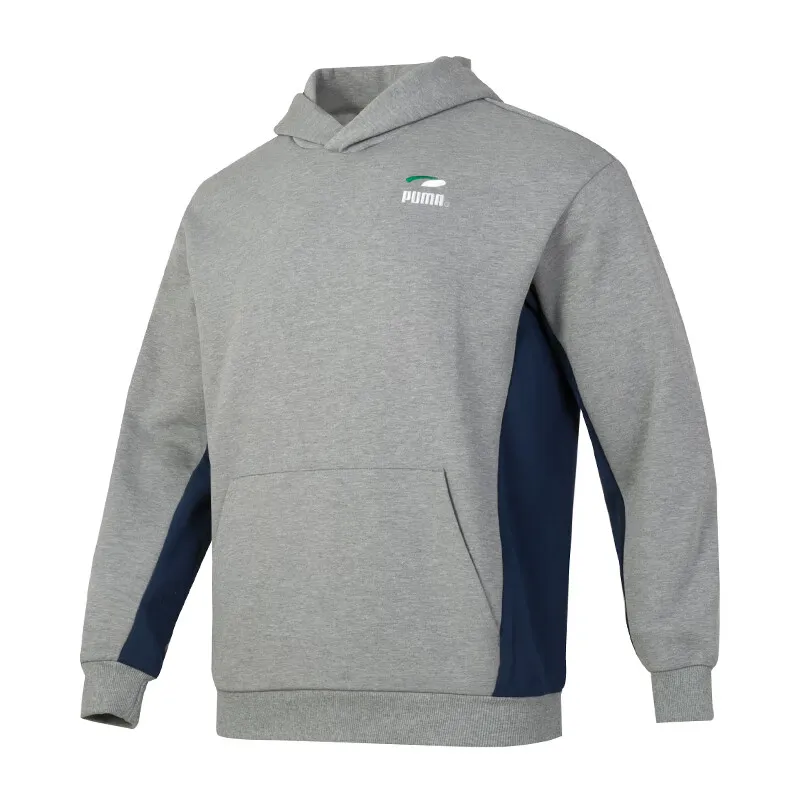 PUMA Sweatshirts Men's Gray Hooded Moderate Other