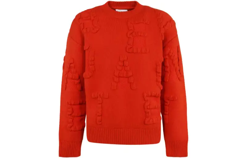 Bottega Veneta FW22 Sweater Men's Orange