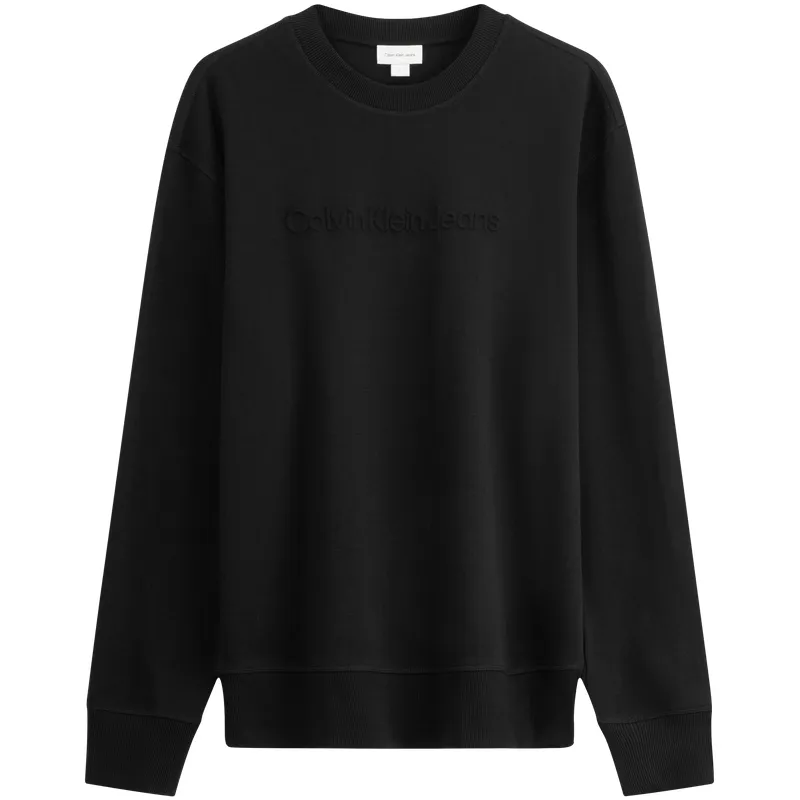 Calvin Klein Sweatshirts Men's Crew Neck Moderate Regular