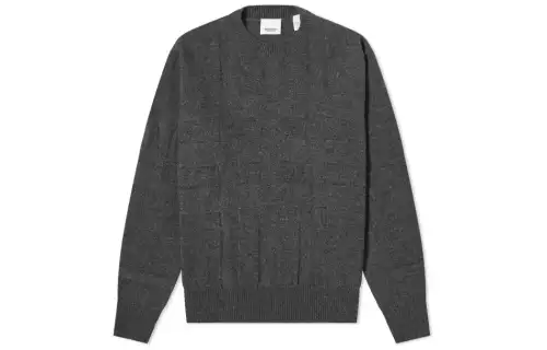 Burberry FW22 Sweater Men's Dark Gray
