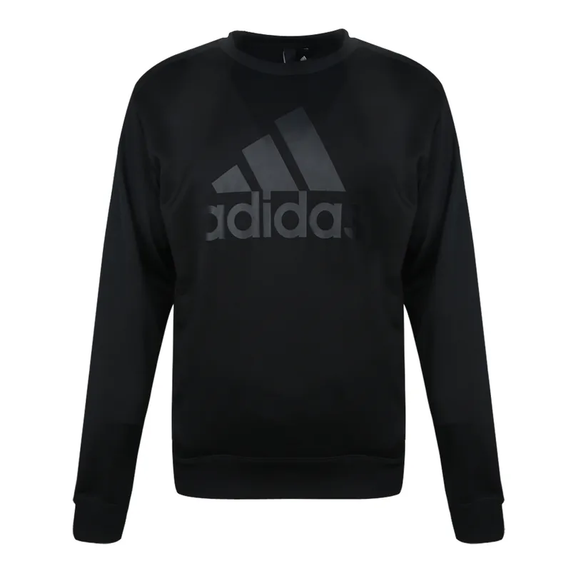Adidas Sweatshirts Men's Black Lapel Thin