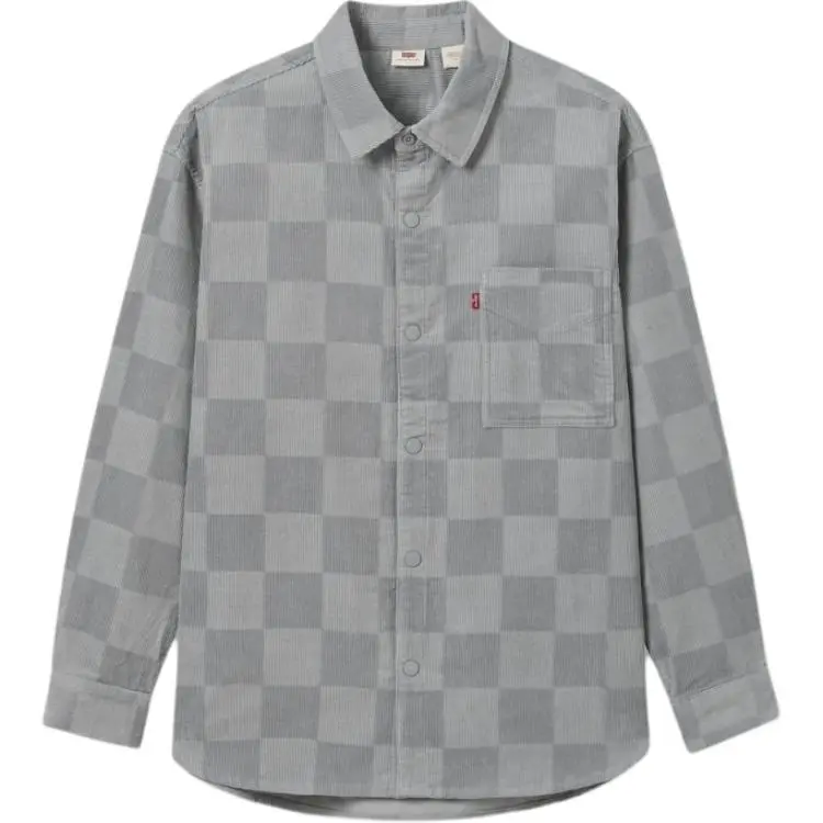 Levi's Denim Ronin Collection Shirt Men's Light Gray