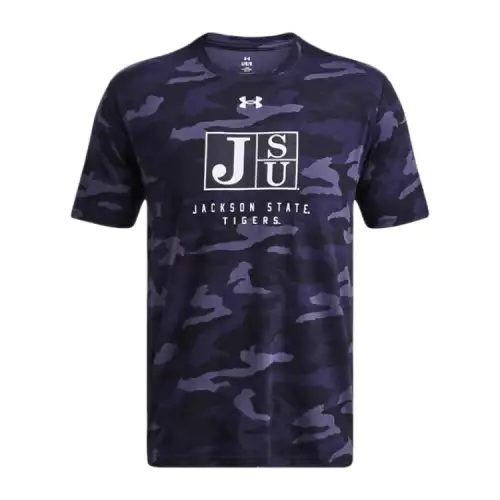 Under Armour Performance CottonCollegiate Camo T Shirt Men's Purple