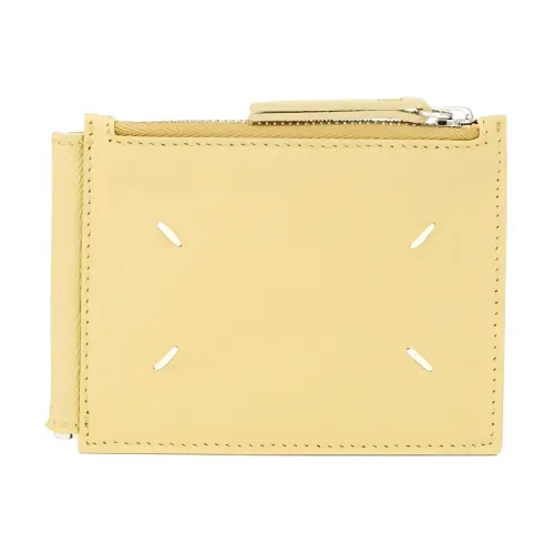 Maison Margiela Calfskin Wallet Men's Yellow