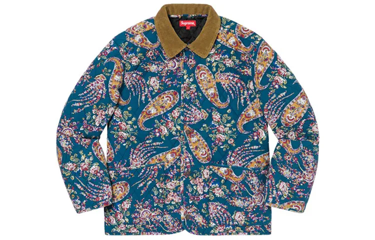 Supreme Quilted Paisley Jacket