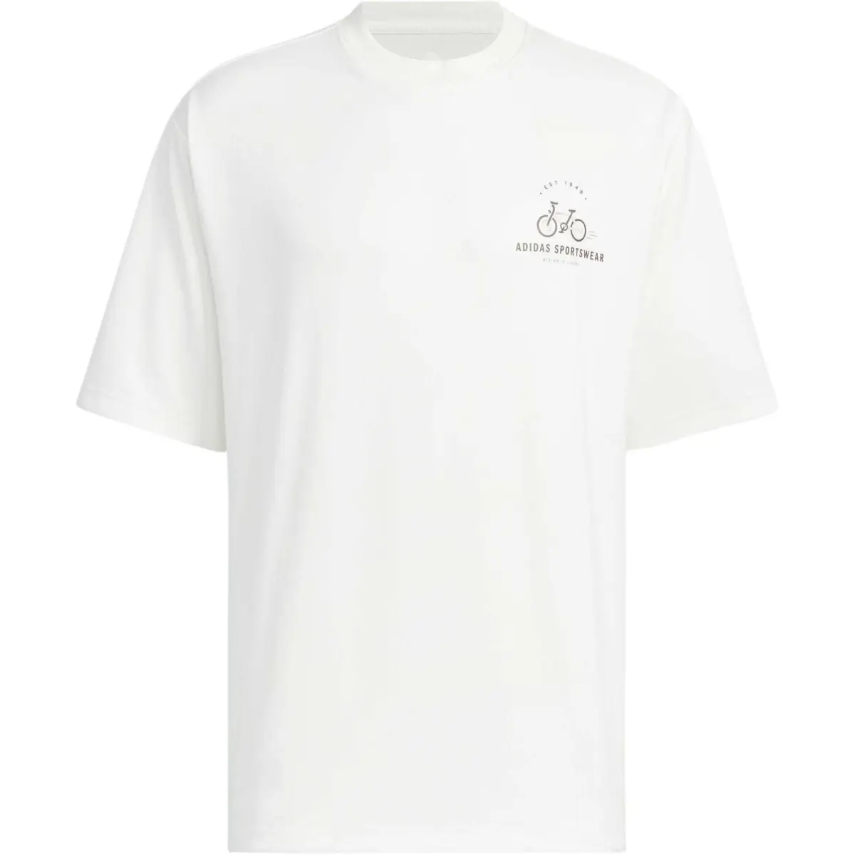 Adidas T Shirt Men's Jade White