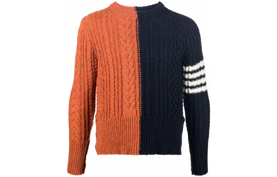 THOM BROWNE· FW22 Sweater Men's Orange Red