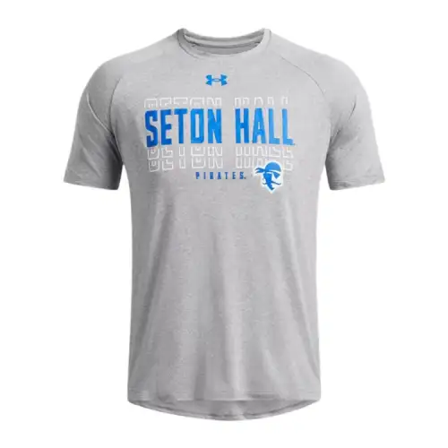Under Armour TechCollegiate T Shirt Men's Gray