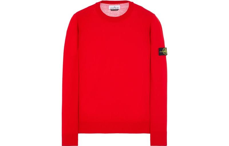 STONE ISLAND FW22 Sweater Men's Red