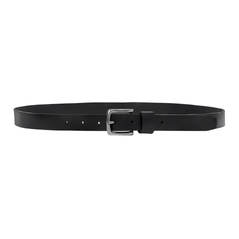 Onitsuka Tiger Pin Buckle Leather Belts Unisex Black 