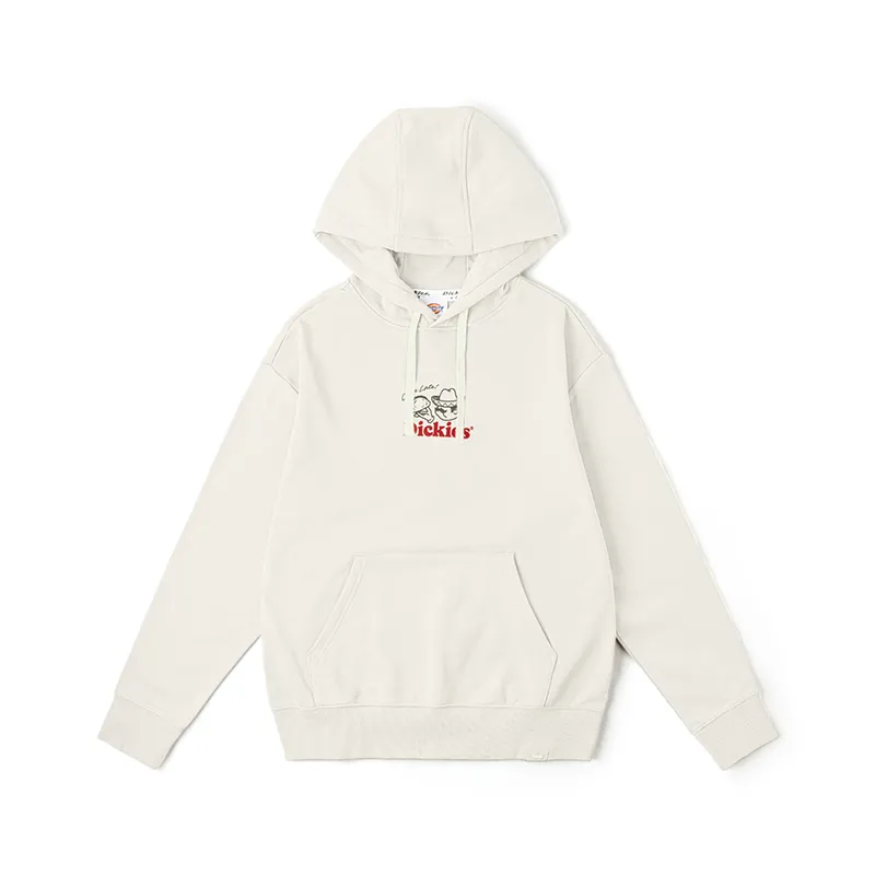 Dickies Couple Sweatshirt, White Egret White DK0A87KZ Men's
