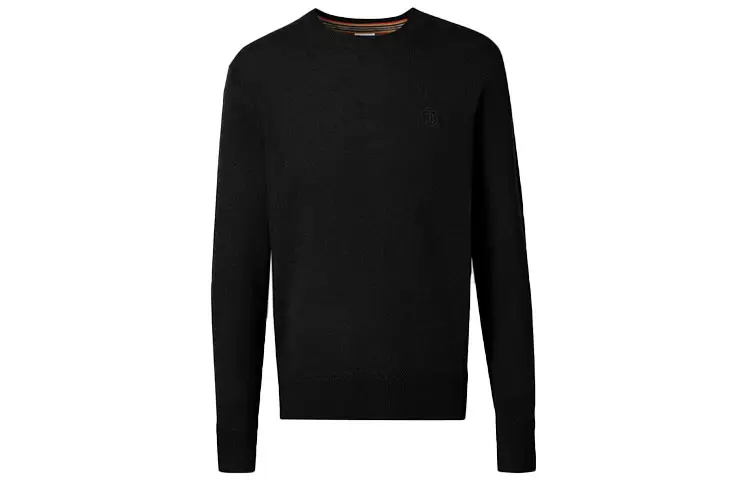 Burberry FW20 Slim Fit Knitwear Men's Black