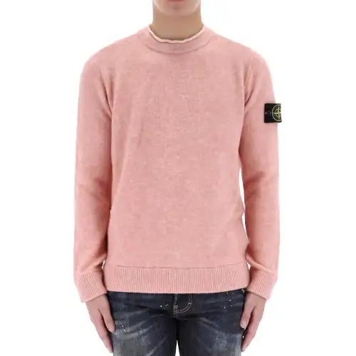 STONE ISLAND Sweater Men's Pink