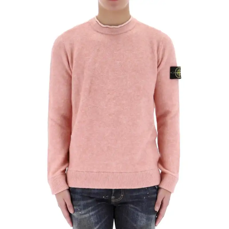 STONE ISLAND Sweater Men's Pink