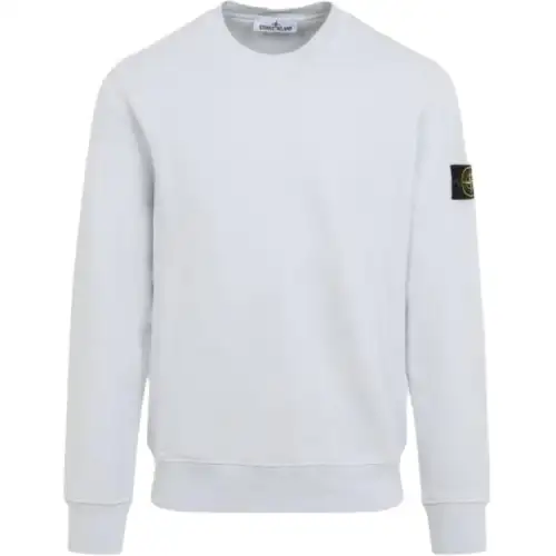 STONE ISLAND Compass Patch Crewneck Sweatshirt