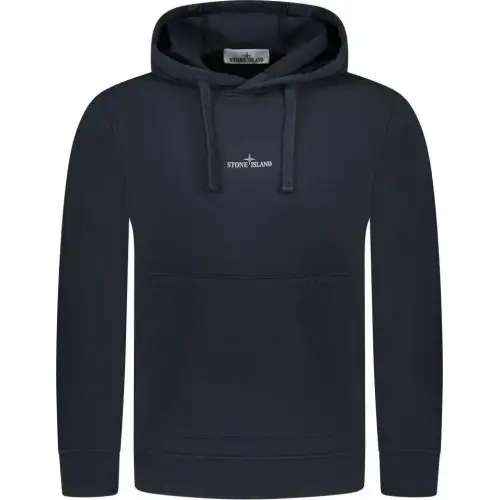 STONE ISLAND Logo Printed Drawstring Hoodie