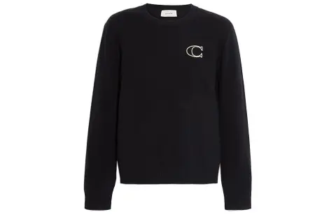 COACH Cashmere Sweater Men's Black
