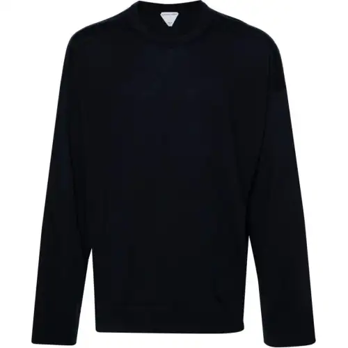Bottega Veneta SS24 Sweater Men's Marine Blue
