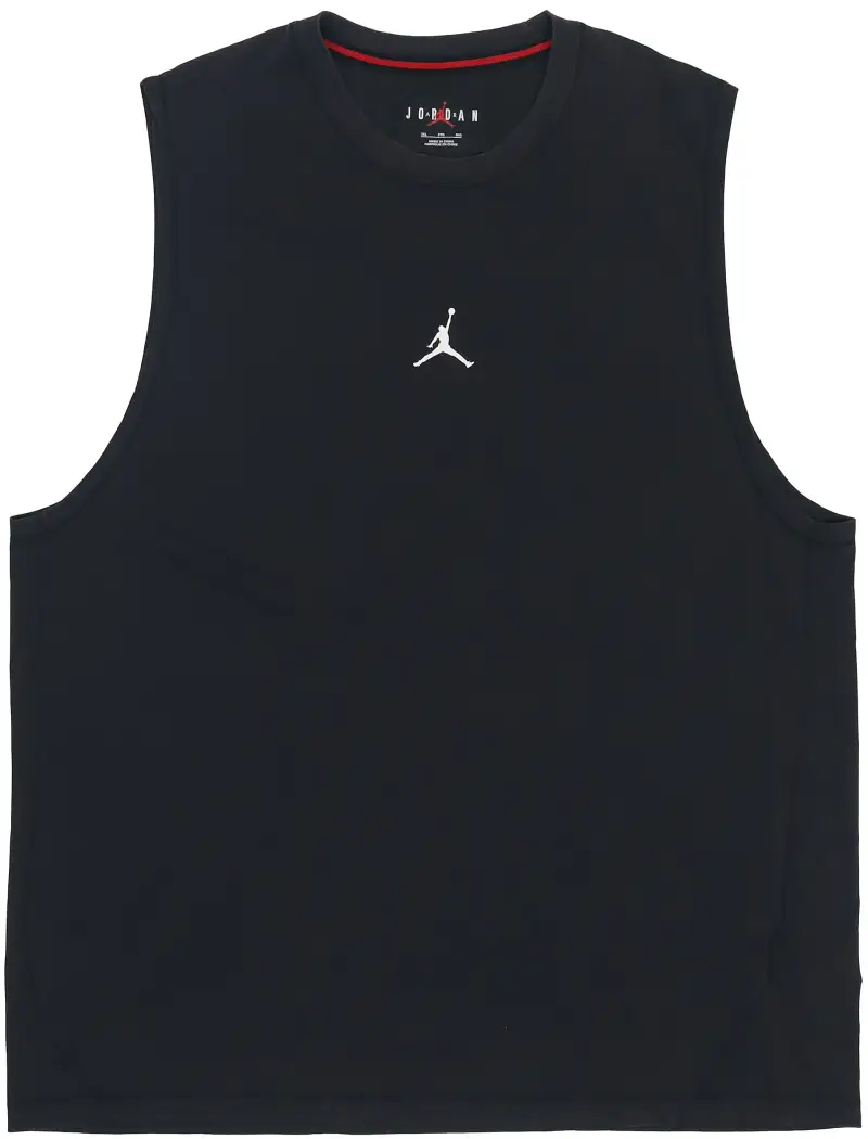 Jordan Sport Tank Tops Men's Black Crew Neck Moderate Other