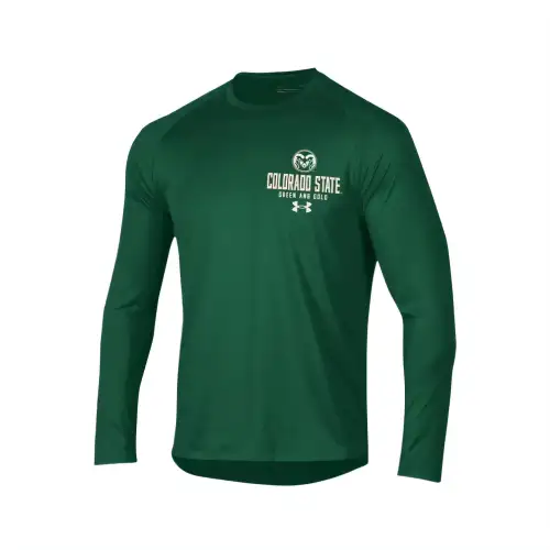 Under Armour TechCollegiate T Shirt Men's Green