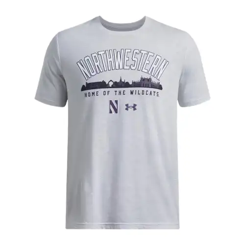 Under Armour Performance CottonCollegiate T Shirt Men's Gray