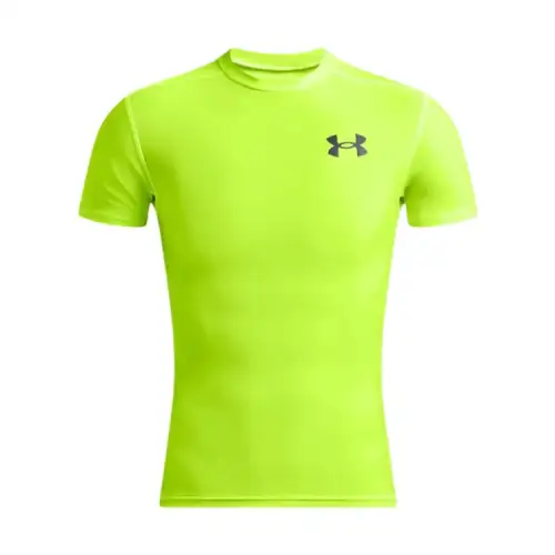 Under Armour HeatGear OG Compression T Shirt Men's Yellow