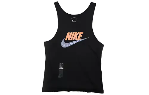 Nike Sportswear Sports Basketball Print Letter Vest Men's Black