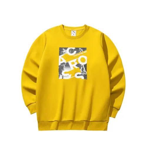 Anta KT Sweatshirt Men's Earth Brown Yellow