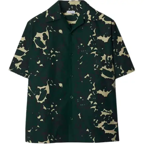 Burberry SS24 Shirt Men's Jungle Color