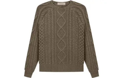 Fear of God Essentials FW22 Cable Knit Wood