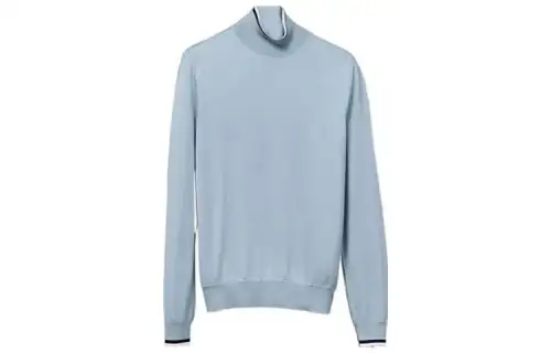 HERMES Cashmere Sweaters Men's Men's Turtleneck Moderate
